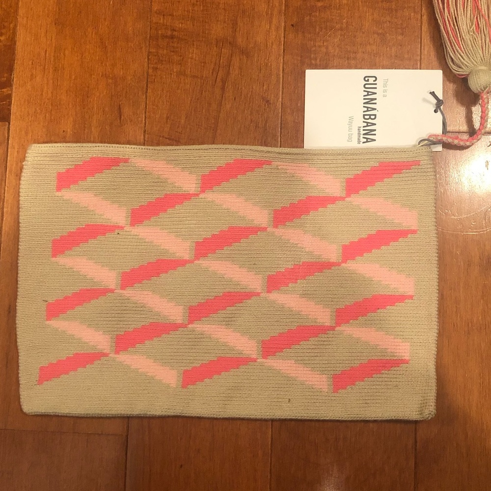 NWT handmade clutch